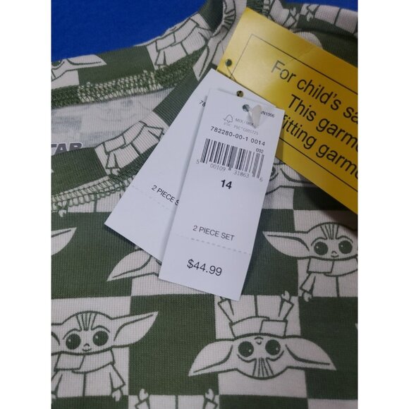 GAP Kid Star Wars Groku Size 14  Pullover Long Sleeve Pijama Shirt  NWT - Picture 6 of 13